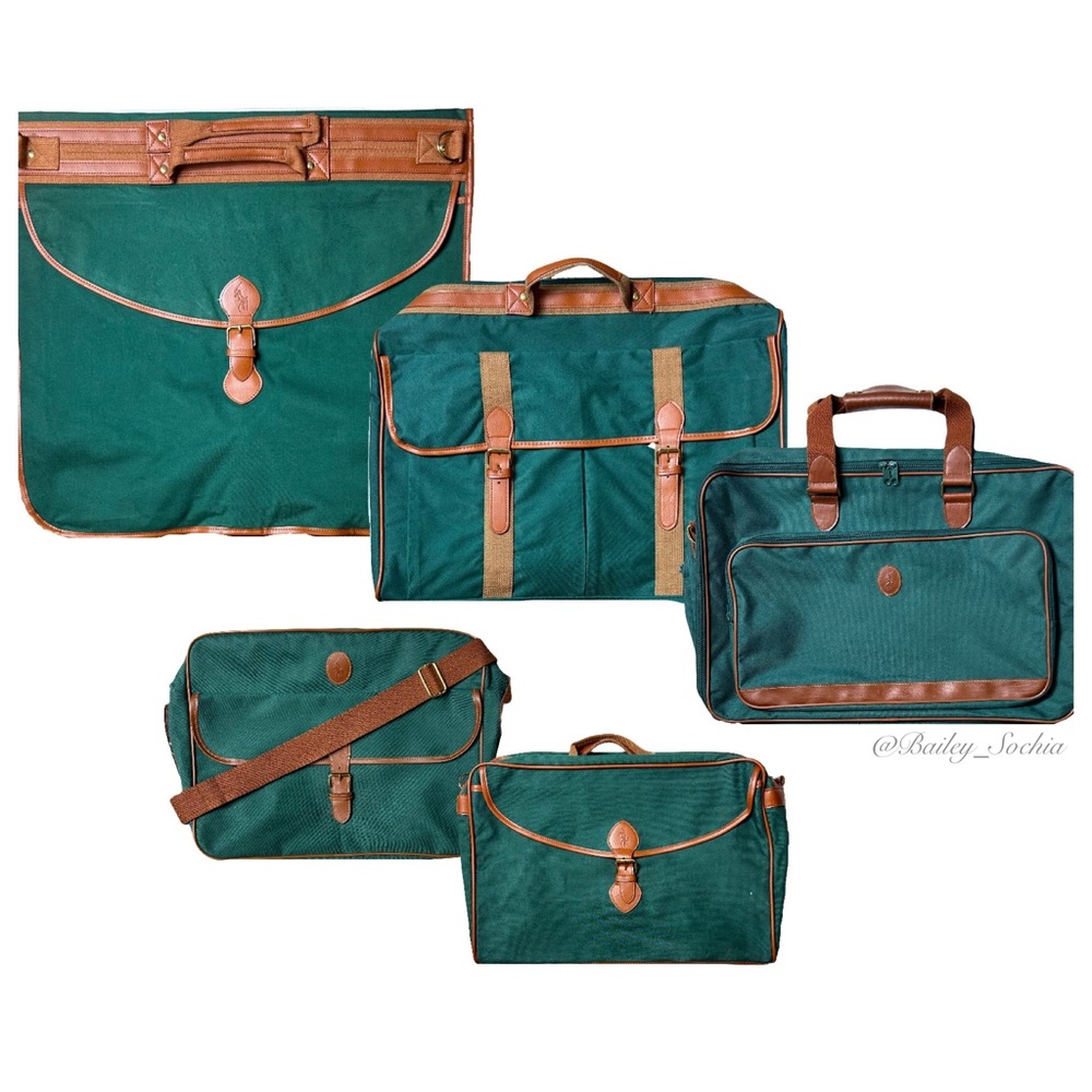 Vintage Ralph Lauren Luggage Set #1